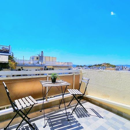 Wsd Luxury Stylish 1Bd Apt With City View Balcony Atenas Exterior foto